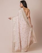 Women Embroidered Saree with Blouse Piece - Image 3